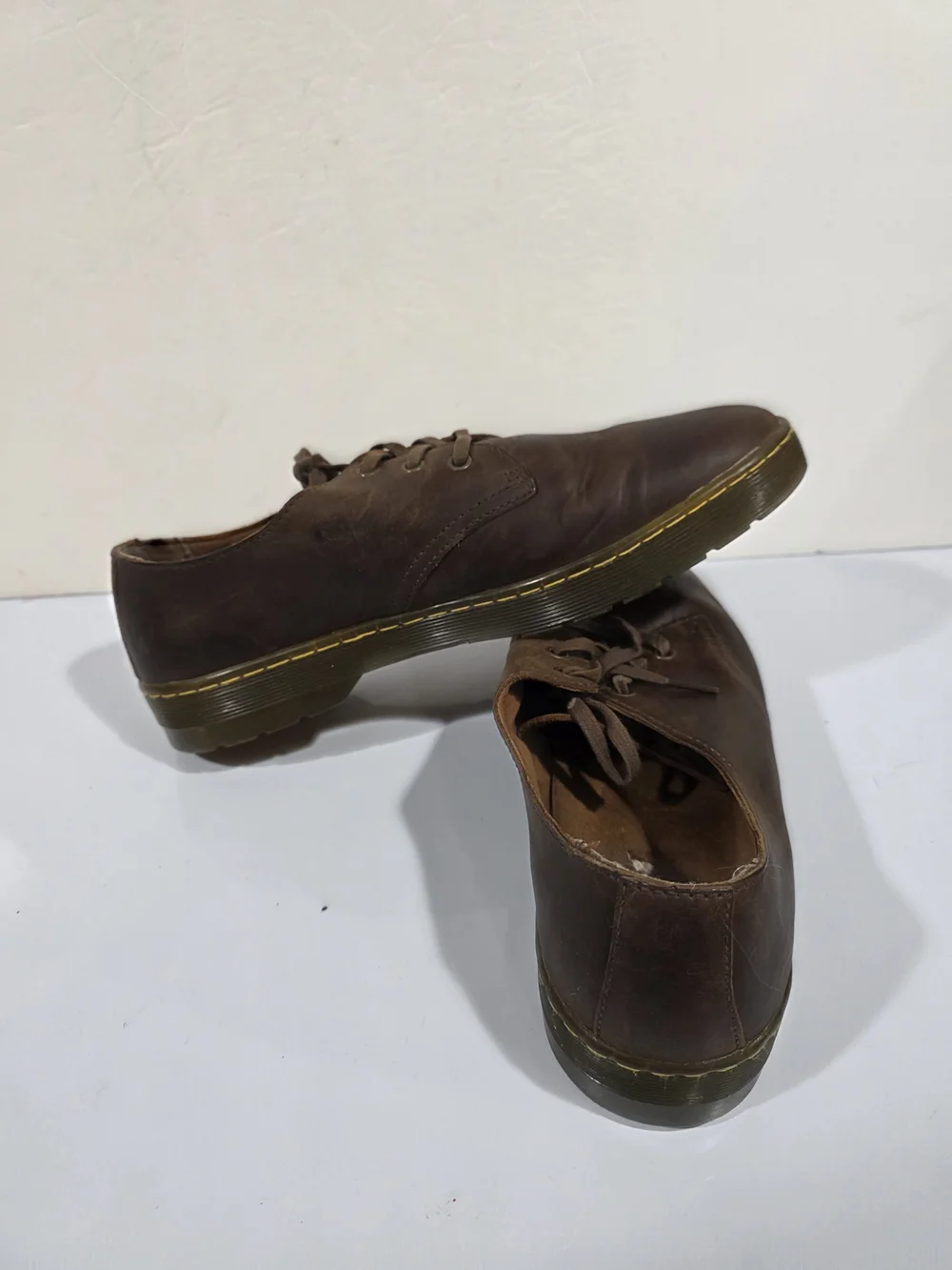 Dr.Martens CORONADO SIZE 45 Men's 11 USA 10 UK Brown Leather Lace-Up Casual Shoe
